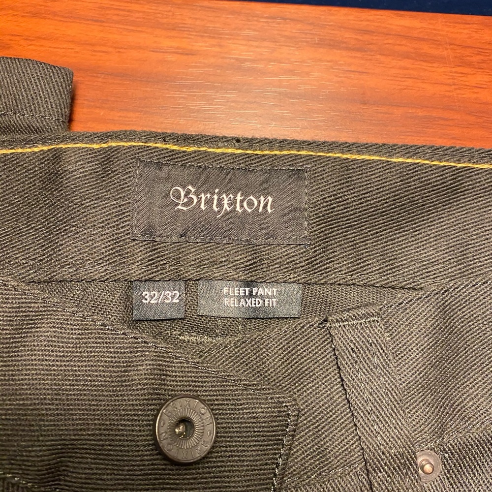 Brixton 32/32 Fleet Pant Relaxed Fit